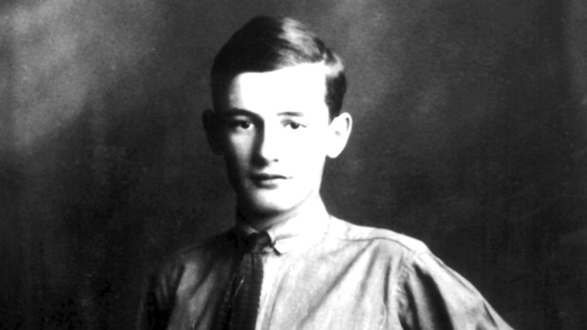 En ung Raoul Wallenberg.
